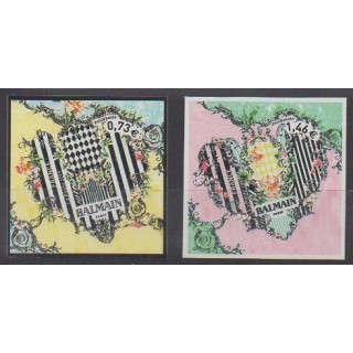 Timbres - France - Autoadhésifs - 2017 - No 1372/1373 - Costumes - Uniformes - Mode