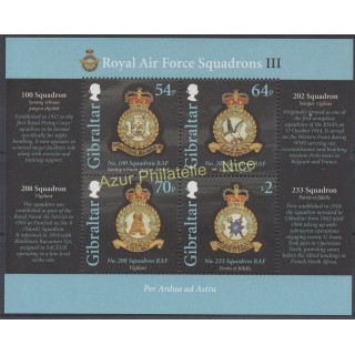 Timbres - Thème avions - Gibraltar - 2014 - No 1648/1651
