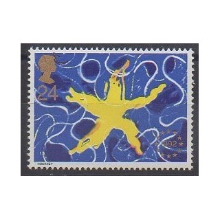 Stamps - Great Britain - 1992 - Nb 1637 - Europe