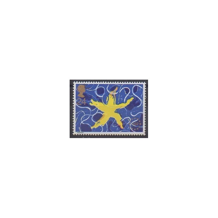 Stamps - Great Britain - 1992 - Nb 1637 - Europe
