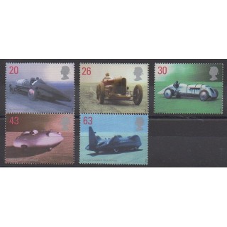 Timbres - Grande-Bretagne - 1998 - No 2056/2060 - Voitures