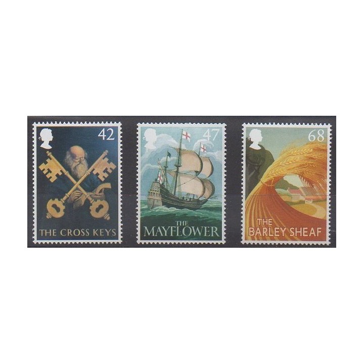 Stamps - Great Britain - 2003 - Nb 2471/2473