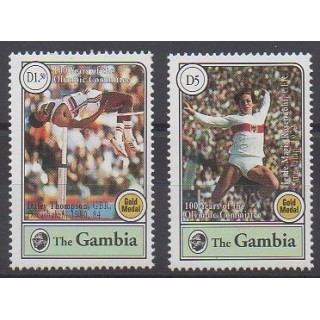Stamps - Gambia - 1994 - Nb 1687/1688 - Summer Olympics