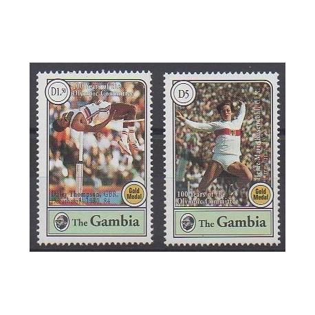 Gambie - 1994 - No 1687/1688 - Jeux Olympiques d'été