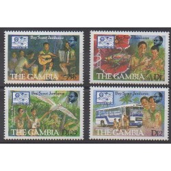 Gambia - 1987 - Nb 678/681 - Scouts