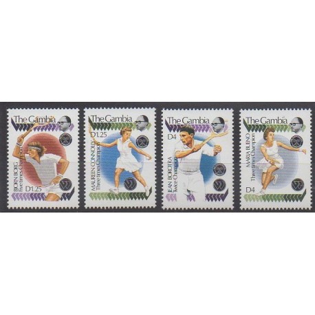 Gambie - 1990 - No 919/922 - Sports divers