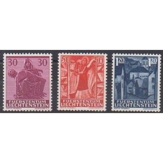 Timbres - Liechtenstein - 1962 - No 370/372 - Pâques