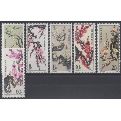 Chine - 1985 - No 2716/2721 - Fleurs