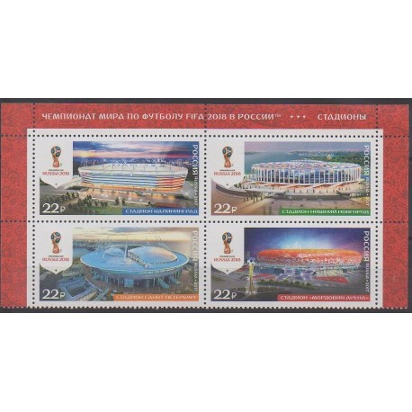 Russia - 2017 - Nb 7844/7847 - Soccer World Cup
