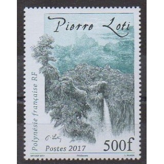 Timbres - Polynésie - 2017 - No 1174 - Littérature