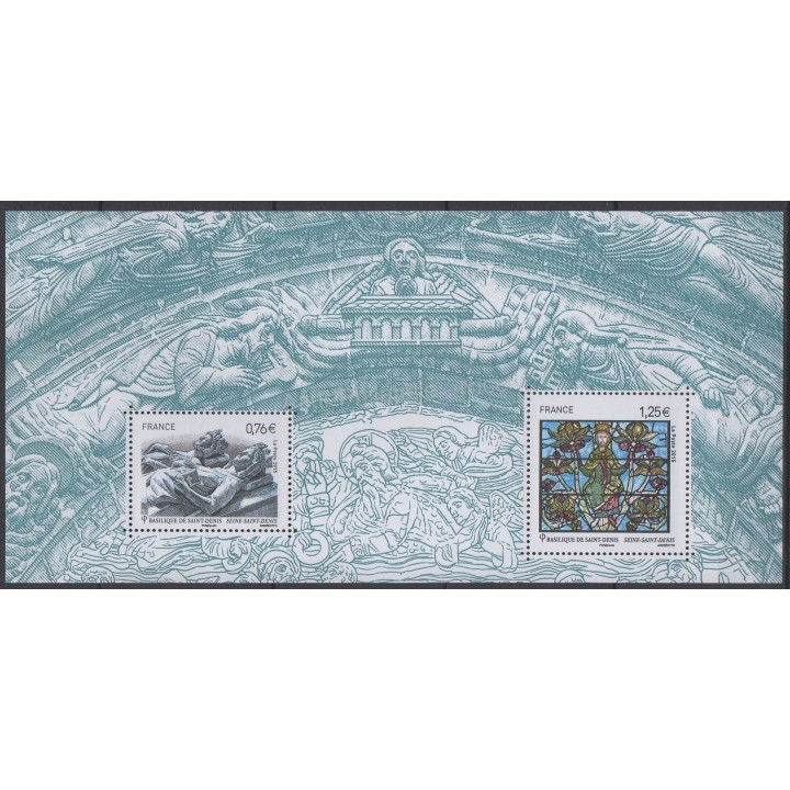 Stamps - Theme churches - France - Souvenir sheets - 2015 - Nb BS 109