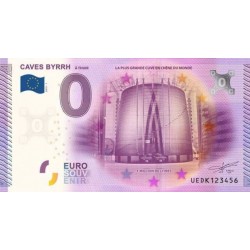Euro banknote memory - 66 - Caves Byrrh - 2015