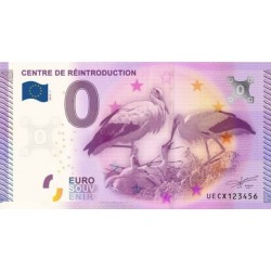 Euro banknote memory - 68 - Centre de réintroduction des cigognes et des loutres - 2015