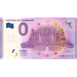 Euro banknote memory - 41 - Château de chambord - 2 - 2015