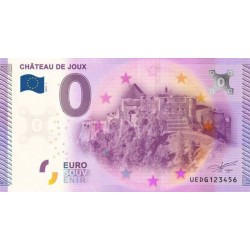 Euro banknote memory - 25 - Château de Joux - 2015