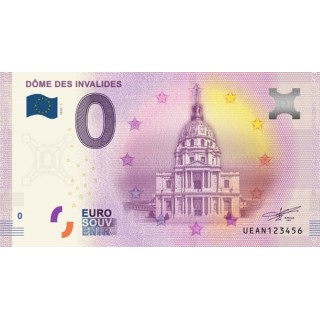 Billet souvenir - Dôme des Invalides - 2015