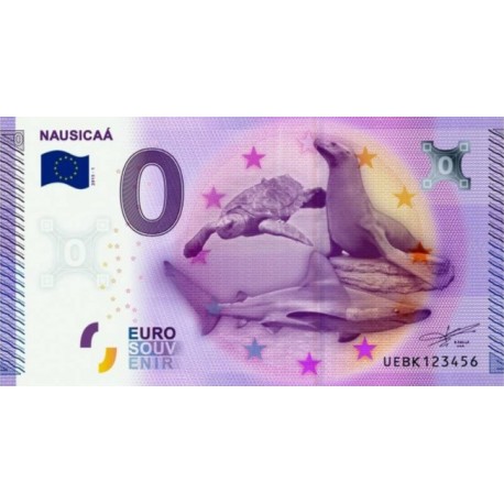 Billet souvenir - Nausicaa - 2015