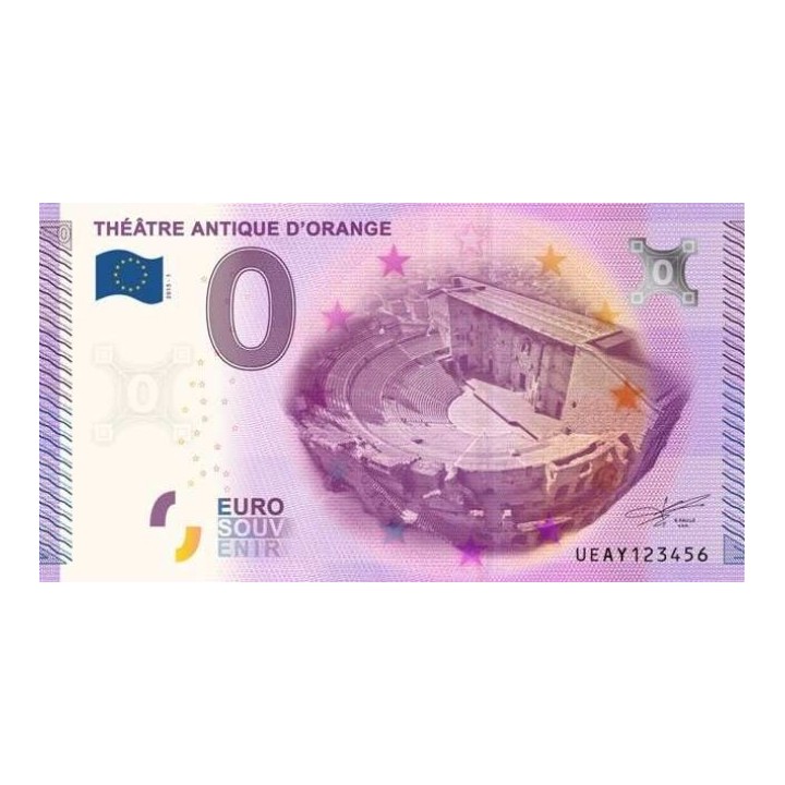 Billet souvenir - Théatre antique - 2015