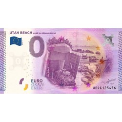Euro banknote memory - 50 - Utah Beach - 2015