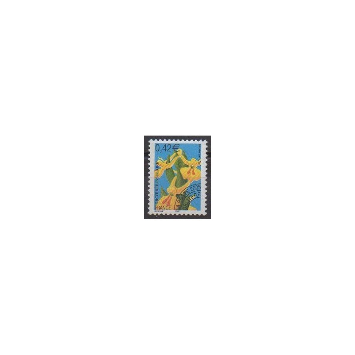 Timbres - France - Préoblitérés - 2005 - No P249 - Orchidées
