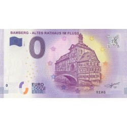 Euro banknote memory - DE - Bamberg - Altes Rathaus im Fluss - 2018-1