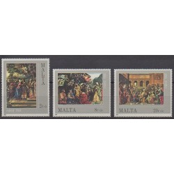 Malta - 1984 - Nb 694/696 - Paintings