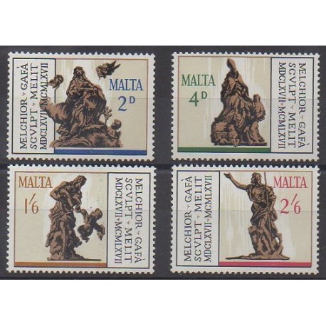 Malta - 1967 - Nb 358/361 - Art