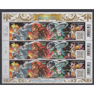 Timbres - France - Poste - 2016 - No 5081/5082 - Dessins Animés - BD