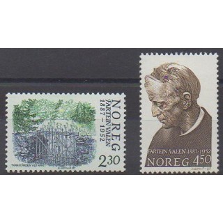 Stamps - Norway - 1987 - Nb 929/930 - Music