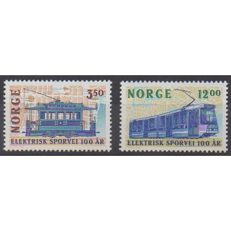 Norway - 1994 - Nb 1120/1121 - Transport