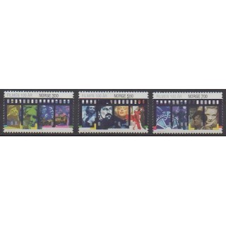 Timbres - Norvège - 1996 - No 1172/1174 - Cinéma