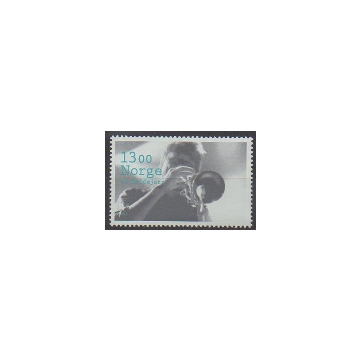 Timbres - Norvège - 2010 - No 1668 - Musique