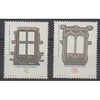 Timbres - Portugal (Madère) - 1993 - No 175/176 - Architecture