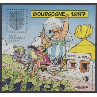 Timbres - Thème dessins animés - bd - France - Feuillets CNEP - 1987 - No CNEP 8