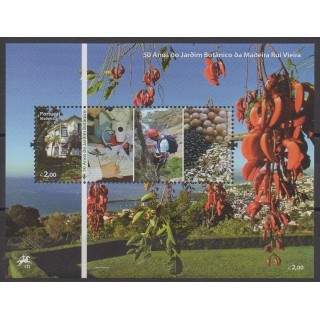 Timbres - Portugal (Madère) - 2010 - No BF312 - Parcs et jardins