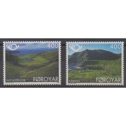 Faroe (Islands) - 1995 - Nb 274/275 - Sights