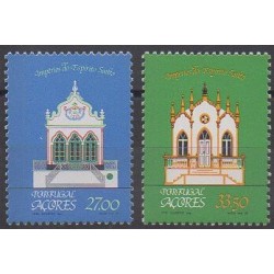 Portugal (Azores) - 1982 - Nb 343/344 - Architecture