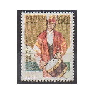 Stamps - Portugal (Azores) - 1985 - Nb 362 - Music - Europa