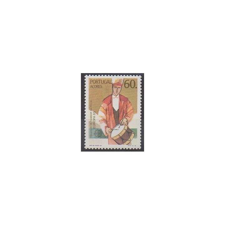 Timbres - Portugal (Açores) - 1985 - No 362 - Musique - Europa