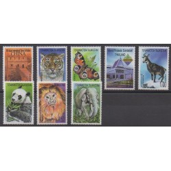 Tadjikistan - 2003 - No 192/199 - Animaux - Philatélie