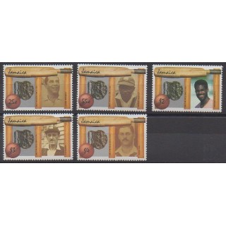 Timbres - Jamaïque - 1988 - No 707/711 - Sports divers