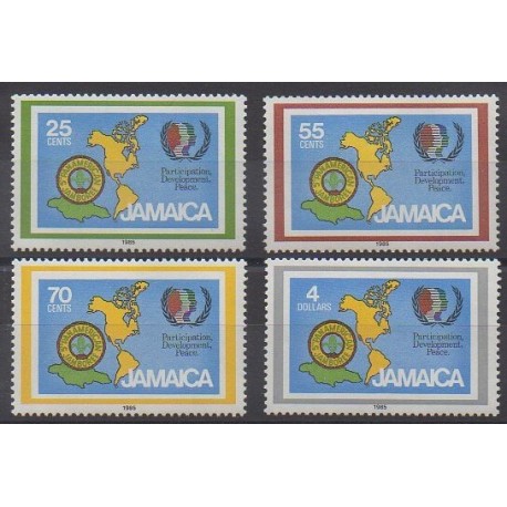 Jamaïque - 1985 - No 624/627 - Scoutisme