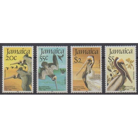 Jamaica - 1985 - Nb 616/619 - Birds
