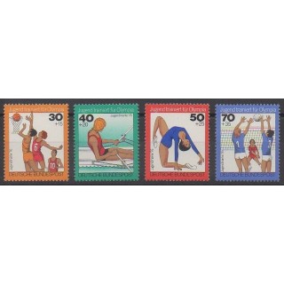 Timbres - Allemagne occidentale (RFA) - 1976 - No 731/734 - Sports divers