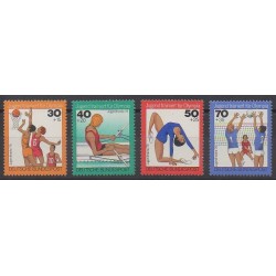 West Germany (FRG) - 1976 - Nb 731/734 - Various sports