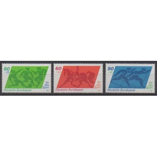 Timbres - Allemagne occidentale (RFA) - 1980 - No 896/898 - Sports divers