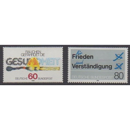 Allemagne occidentale (RFA) - 1984 - No 1062/1063