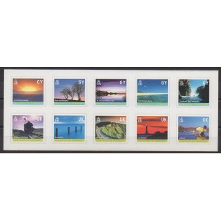 Stamps - Guernsey - 2001 - Nb 900/909 - Sights