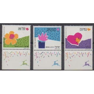 Timbres - Israël - 1989 - No 1091/1093
