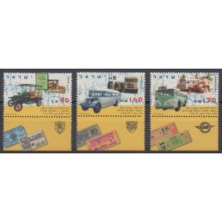 Stamps - Israel - 1994 - Nb 1263/1265 - Transport